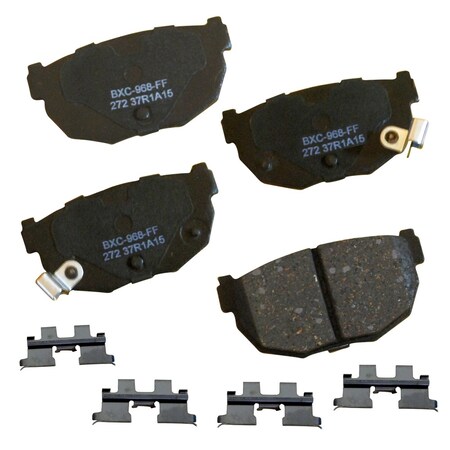 STOP Ceramic Disc Brake Pad - Rear, SBC272