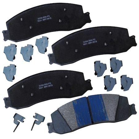 Stop Semi-Metallic Disc Brake Pad - Front, SBM1631