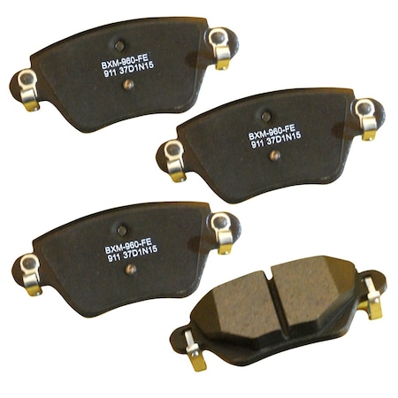 Stop Semi-Metallic Disc Brake Pad - Rear, SBM911