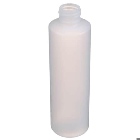 6 Oz Hdpe Cylinder Natural, Round, 24-410