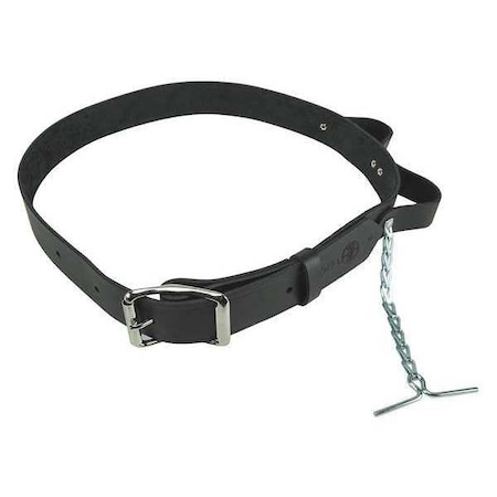 Black Leather Tool Belt, Xl