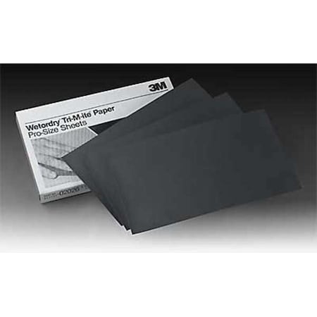 Sanding Sheet,9x5-1/2 In,1500 G,SC,PK250