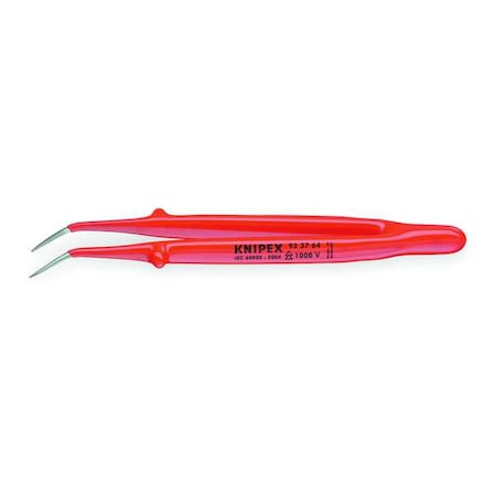 Insulated Precision Tweezers, Bent Tip