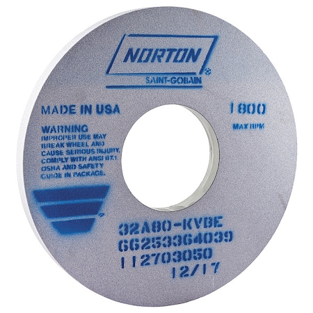 Grinding Wheel,T1,14x1x5,AO,80G,Med,Prpl