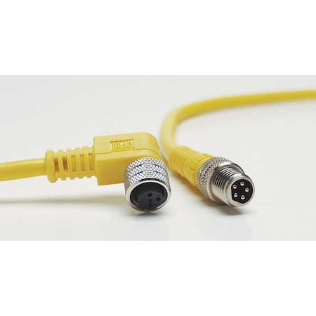 Cordset,4 Pin,Receptacle,Female