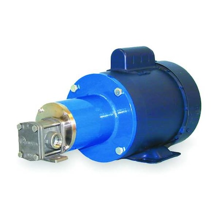 1/3 HP Stainless Steel Magnetic Drive Gear Pump 115/230V