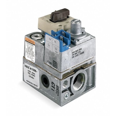 Gas Valve, Nat/LP, Standing Pilot, 24VAC, 3.5 To 28 In Wc, 0.2 A