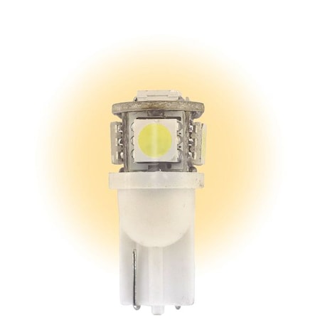 Mini LED Bulb,L12V-WB,0.9W,T3 1/4,12V