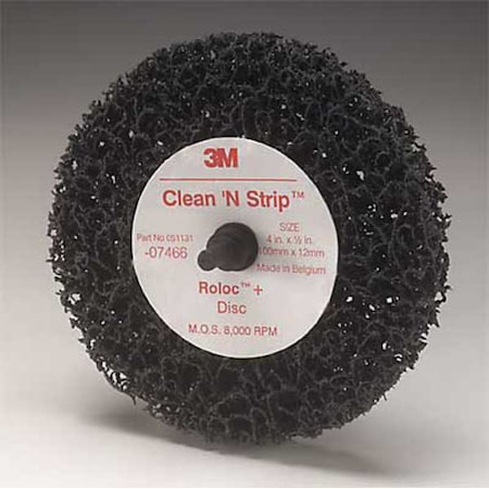 Clean And Strip Disc,AlO,4in,XF,TR,PK10