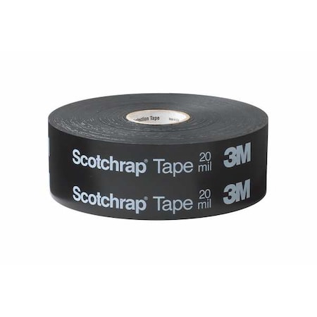 Electrical Tape, 10 Mil, 2x100 Ft., Black, PK24