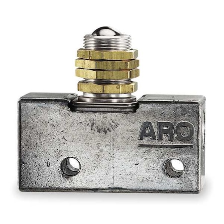 Manual Air Control Valve,3-Way,1/8in NPT