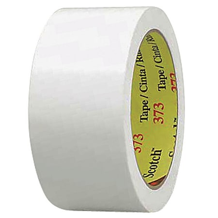Carton Tape, White, 72mm X 50m, PK24