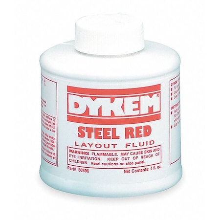 Layout Fluid,Steel Red(TM),4 Oz