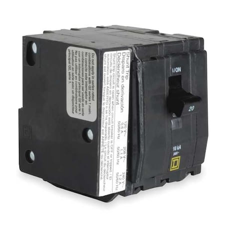Miniature Circuit Breaker, 90 A, 120/240V AC, 3 Pole, Bolt On Mounting Style, QOB Series