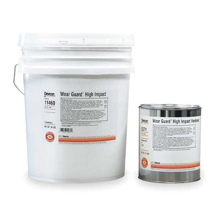 Epoxy Adhesive, 11460 Series, Gray, 2.5:1 Mix Ratio, 4 To 6 Hr Functional Cure, Pail