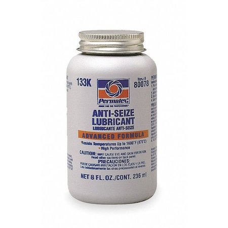 Anti-Seize Compound,Silver,8-Oz. Bottle