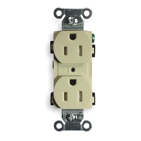 15A Duplex Receptacle 125VAC 5-15R IV