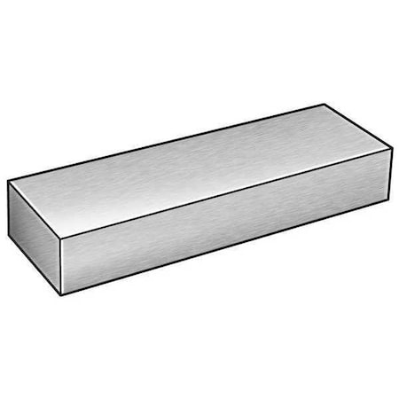 Bar,Rect,Stl,1018,2 1/2 X3 1/2 In,1 Ft L