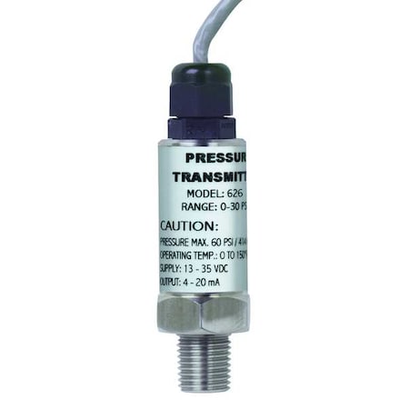 Pressure Transmitter,0-1500psi,36In Lead