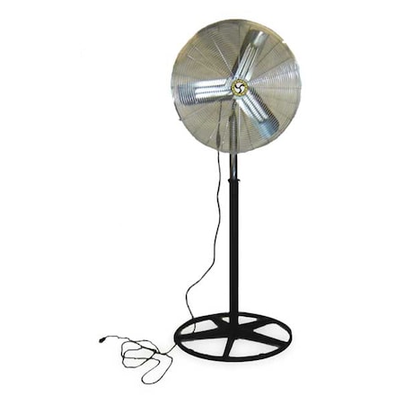 Light-Duty Industrial Fan 20 Non-Oscillating, 115VAC, 2035/2520 CFM