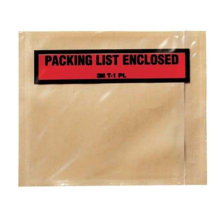 Packing List Envelope,Clear,PK1000