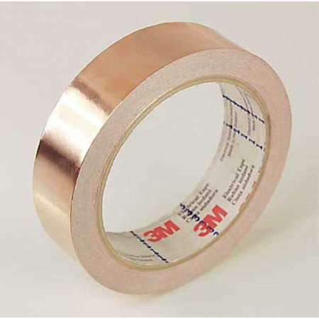Foil Tape,1/2 In. X 18 Yd.,Copper,PK18