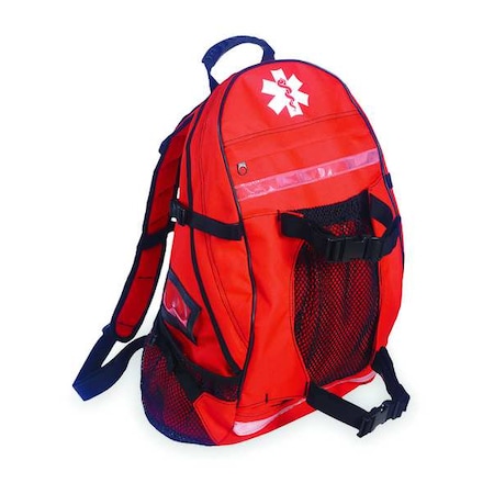 Backpack Trauma Bag, 600D Polyester W/ Reinforced Backing, Orange