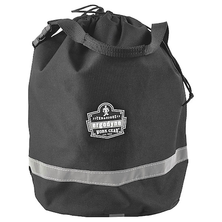 Gear Carry Bag, 600d Polyester, Black, 14 In Height