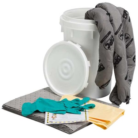 Spill Kit, Universal, White