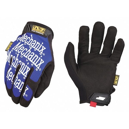 Mechanics Gloves, XL, Blue, Seamless, Form Fitting Trek Dry(R)