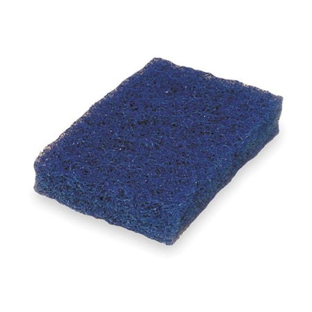 Scouring Pad,6L,3-1/2W,Nyln,Blu,PK20