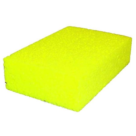 Sponge,4-3/16L,6W,Cellulose,Yw