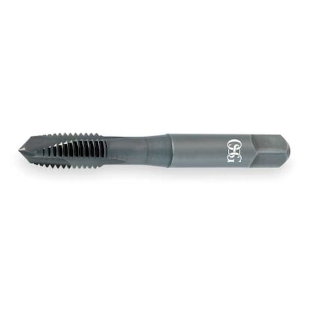 Spiral Point Tap, 1/2-20, Plug, UNF, 3 Flutes, Oxide