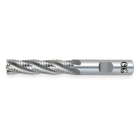 End Mill,Roughing,Co,2 In,8 FL,Sq End