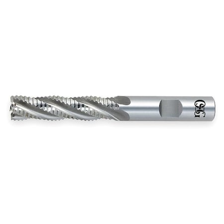 End Mill,Roughing,Co,1 1/2,6 FL,Sq End
