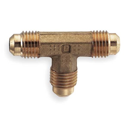 Union Tee,45deg,Brass,Tube,1/2 In.,PK10