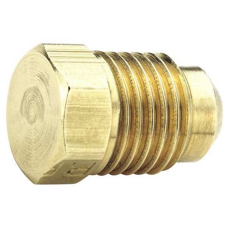 Plug,45 Deg.,Brass,Tube,1/4 In.,PK10