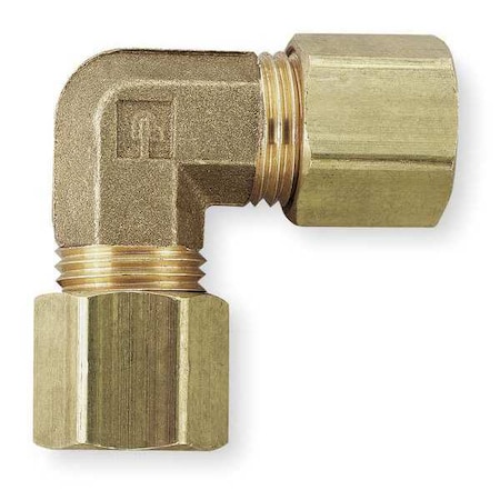 1/4 Compression Brass Union Elbow 10PK