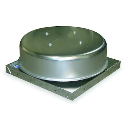 Gravity Roof Vent,19 In Sq Base,312 CFM