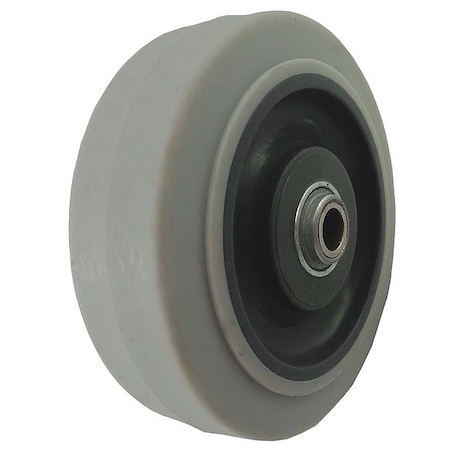 Caster Wheel,300 Lb.,4 D X 1-1/4 In.