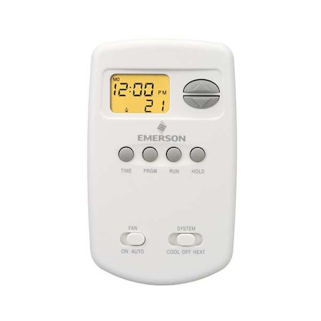 Thermostat, 5-2 Programs, 1 H 1 C, Battery, 24VAC