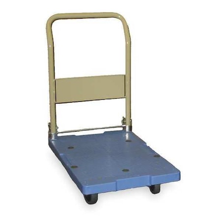 Folding Handle Platform Truck,330 Lb.