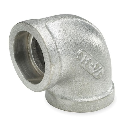 2-1/2 Socket Weld 316 SS 90 Degree Elbow