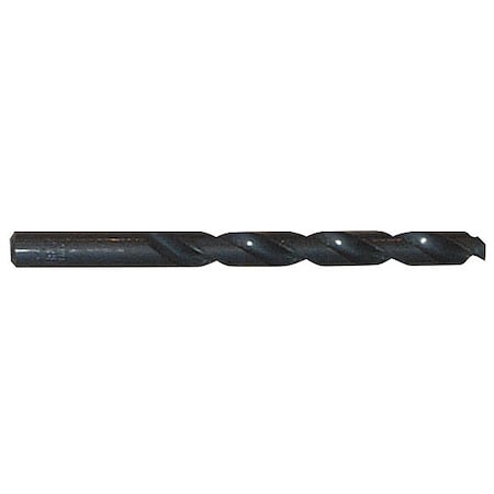 #12 HSS Black Oxide 135 Deg. Jobber Length Drill Bit