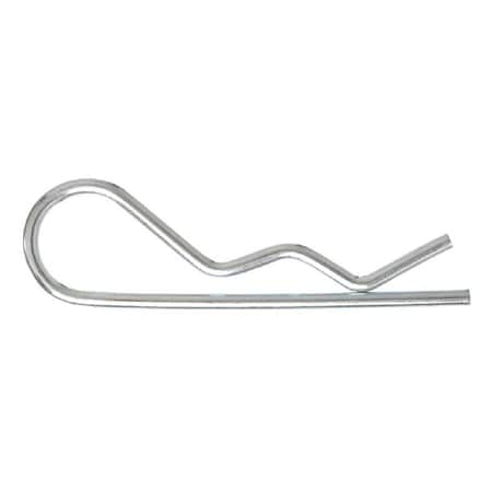 Cotter Pin, Hairpin, 3/32Dx2-1/2 L, PK25, Finish: Zinc