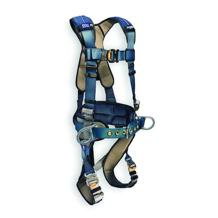 Full Body Harness, Vest Style, L, Polyester