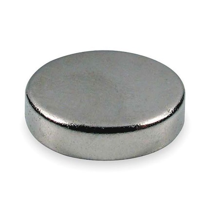 Disc Magnet,Neodymium,19.4 Lb. Pull