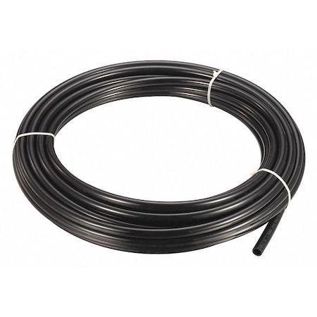 Tubing,1/4 OD,Nylon,Black,250 Ft