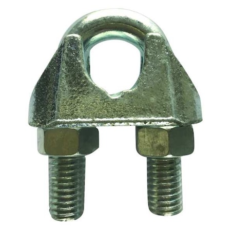 Wire Rope Clip,1/8 In,Maleable Iron