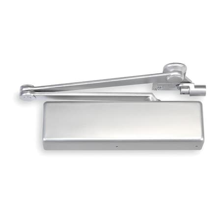 Manual Hydraulic Norton 7570 Door Closer Heavy Duty Interior And Exterior, Aluminum